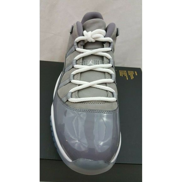 Nike Air Jordan XI 11 Retro Low Grey Shoes Size 12 - Picture 5 of 8